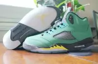 nouveau jordan 5 air 2019U femme chaussures limited edition francaise hot sale vert